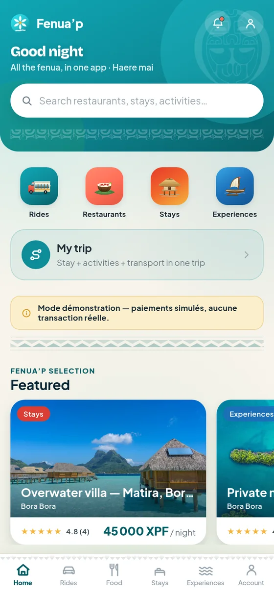 Fenua’p — Your fenua, in one app