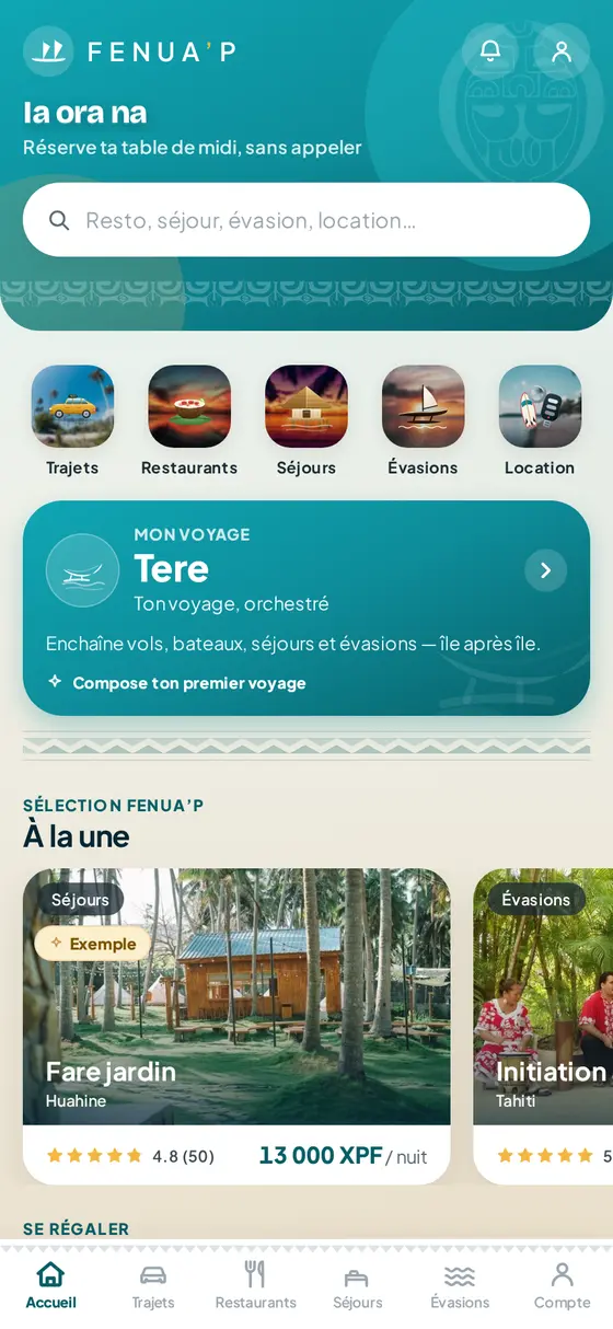 Fenua’p — Le voyage d’une vie, commence ici