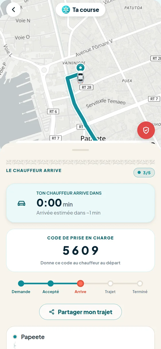 Suivi en direct