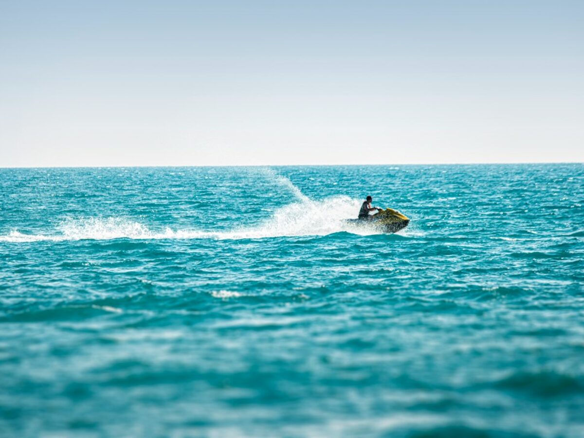 Jet-ski 2 places — tour du lagon